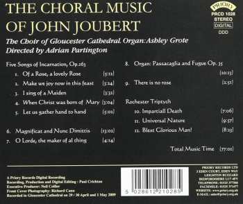 CD John Joubert: The Choral Music Of John Joubert 181982