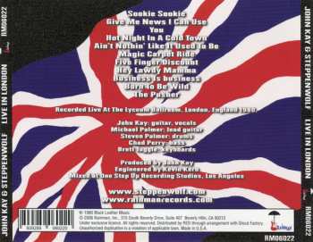 CD John Kay: Live In London 149543