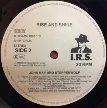 LP Steppenwolf: Rise And Shine