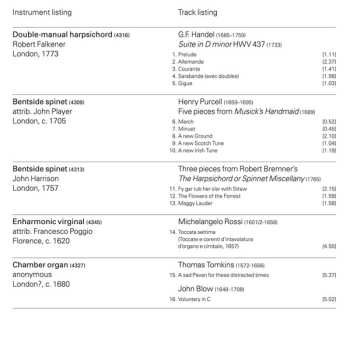 CD John Kitchen: Instruments From The Russell Collection Volume II