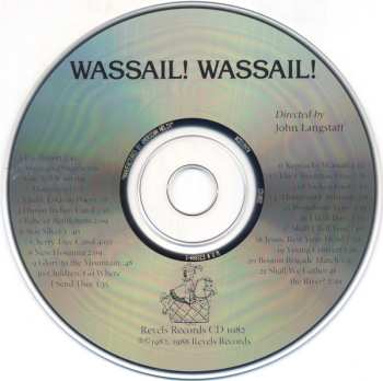 CD John Langstaff: Wassail! Wassail! (Early American Christmas Music)