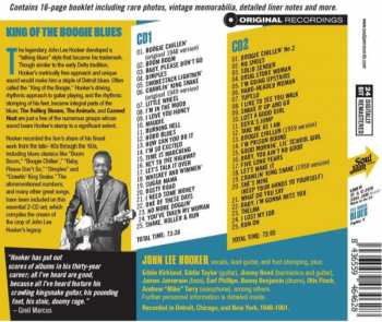 2CD John Lee Hooker: Boogie Chillen’ (50 Original All-Time Classics) 259458