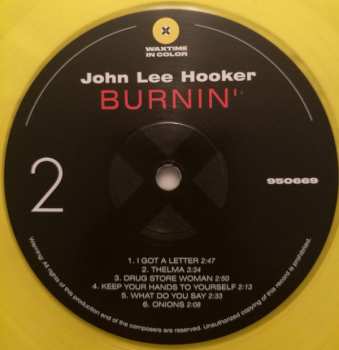LP John Lee Hooker: Burnin' LTD | CLR 83179