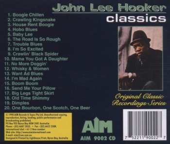 CD John Lee Hooker: Classics 440791