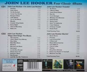 2CD John Lee Hooker: Four Classic Albums 354556