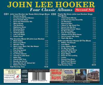 2CD John Lee Hooker: Four Classic Albums (Second Set) 271288