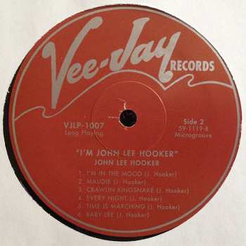 LP John Lee Hooker: I'm John Lee Hooker 456380