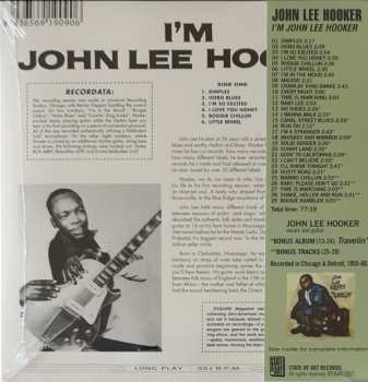 CD John Lee Hooker: I'm John Lee Hooker LTD 273946