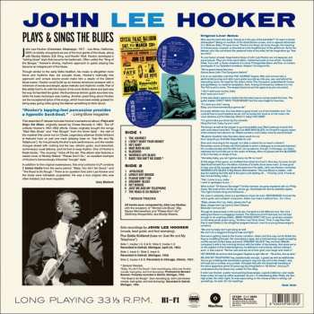 LP John Lee Hooker: Plays & Sings The Blues LTD 76309