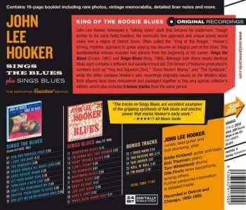 CD John Lee Hooker: Sings The Blues Plus Sings Blues 323076