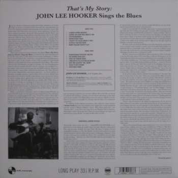 LP John Lee Hooker: That's My Story John Lee Hooker Sings The Blues LTD 158012