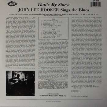 LP John Lee Hooker: That's My Story John Lee Hooker Sings The Blues 245273