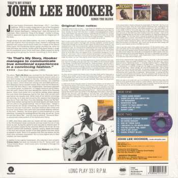 LP John Lee Hooker: That's My Story John Lee Hooker Sings The Blues 541402