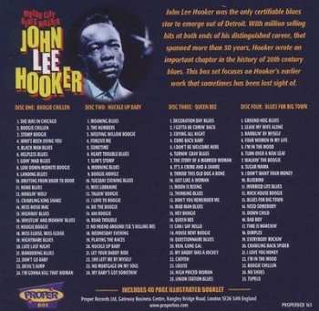 4CD John Lee Hooker: Motor City Blues Master 96929
