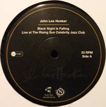 LP John Lee Hooker: Black Night Is Falling: Live At The Rising Sun Celebrity Jazz Club  47709