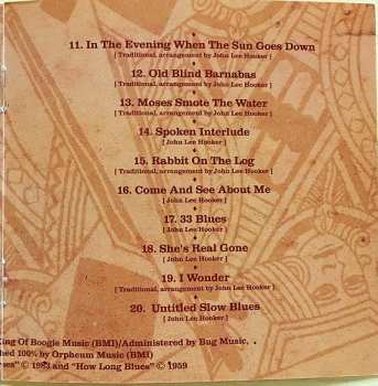 CD John Lee Hooker: Jack O'Diamonds 1949 Recordings 541028
