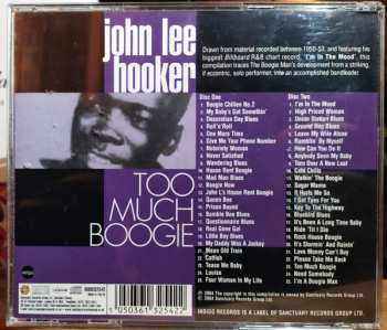 2CD John Lee Hooker: Too Much Boogie - Essential Archive Recordings 256908