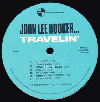 LP John Lee Hooker: Travelin' LTD 145313
