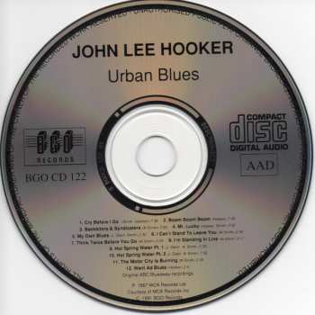 CD John Lee Hooker: Urban Blues 473618