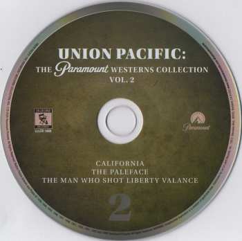 4CD Elmer Bernstein: Union Pacific: The Paramount Westerns Collection, Volume 2 LTD