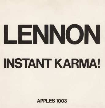 Album John Lennon: Instant Karma!