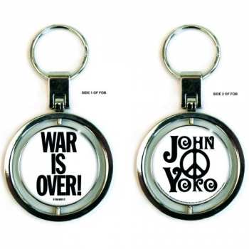 Merch John Lennon: Klíčenka War Is Over 
