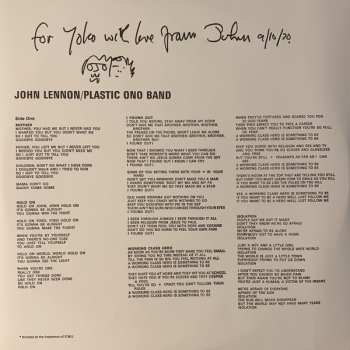 2LP John Lennon: John Lennon / Plastic Ono Band DLX 28133