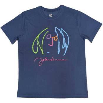 Merch John Lennon: John Lennon Unisex T-shirt: Self Portrait Full Colour (small) S