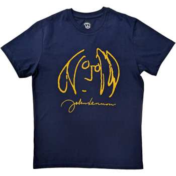 Merch John Lennon: John Lennon Unisex T-shirt: Self Portrait (medium) M
