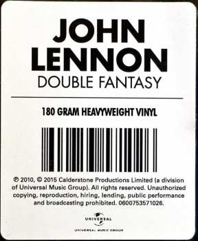 LP John Lennon & Yoko Ono: Double Fantasy 10214
