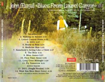 CD John Mayall: Blues From Laurel Canyon 188088