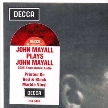 LP John Mayall: John Mayall Plays John Mayall (Recorded Live At Klooks Kleek!) CLR