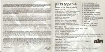 CD John Mayall: Return Of The Bluesbreakers 250175