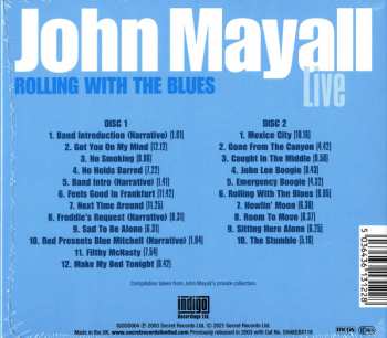 2CD John Mayall: Rolling With The Blues - Live 120418