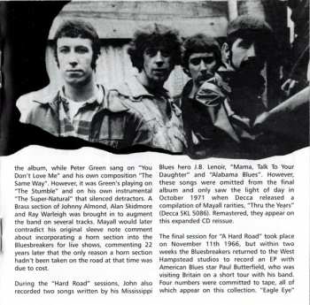 CD John Mayall & The Bluesbreakers: A Hard Road