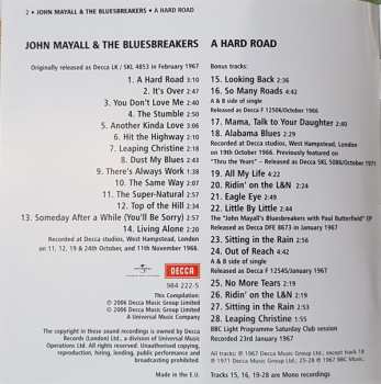 CD John Mayall & The Bluesbreakers: A Hard Road