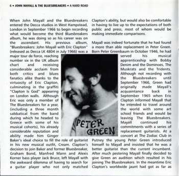 CD John Mayall & The Bluesbreakers: A Hard Road