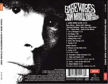 CD John Mayall & The Bluesbreakers: Bare Wires 3618