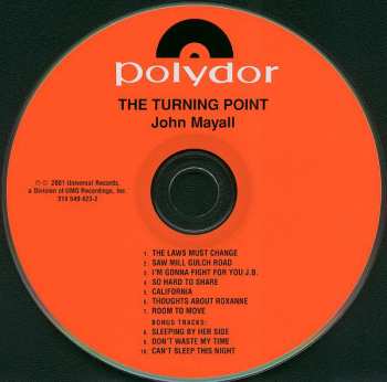 CD John Mayall: The Turning Point 37560