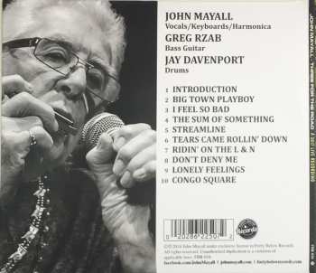 CD John Mayall: Three For The Road - A 2017 Live Recording 92549
