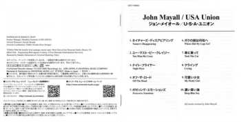 CD John Mayall: U.S.A. Union LTD
