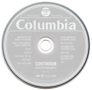 CD John Mayer: Continuum 492138