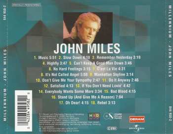 CD John Miles: Millennium Edition 46711