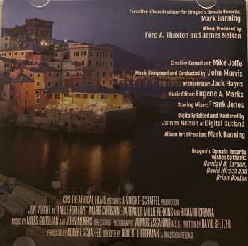 CD John Morris: Table For Five (Music From The Original Motion Picture Score) LTD