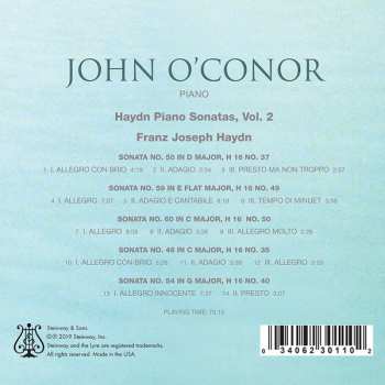 CD John O'Conor: Piano Sonatas, Vol. 2 338012