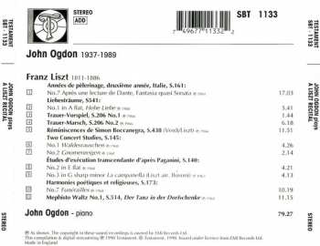 CD John Ogdon: John Ogdon Plays A Liszt Recital 340754