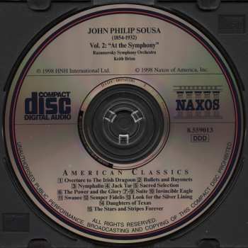 CD John Philip Sousa: John Philip Sousa: [Vol. 2] "At The Symphony" 239093
