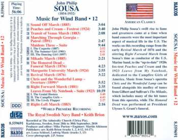 CD John Philip Sousa: Music For Wind Band • 12 232030
