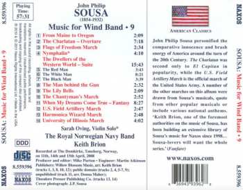 CD John Philip Sousa: Music For Wind Band • 9 321334