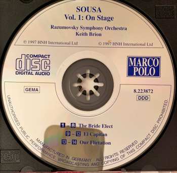 CD John Philip Sousa: "On Stage" 526425